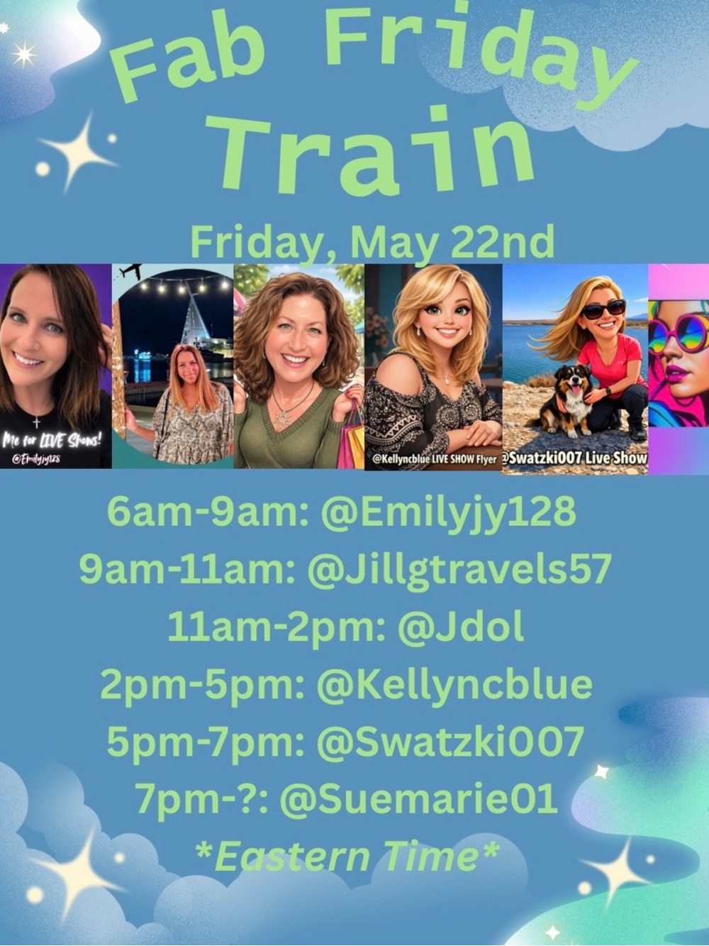 FAB FRIDAY TRAIN